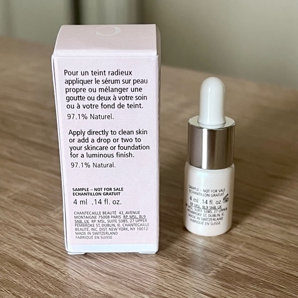 BRAND NEW Chantecaille Radiance Elixir Deluxe Sample 4ml - Picture 2 of 4